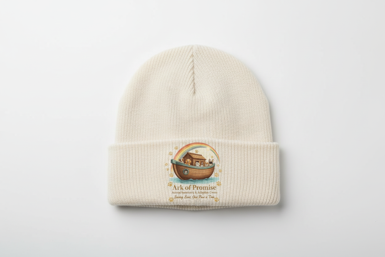 Ark & Rainbow Beanie
