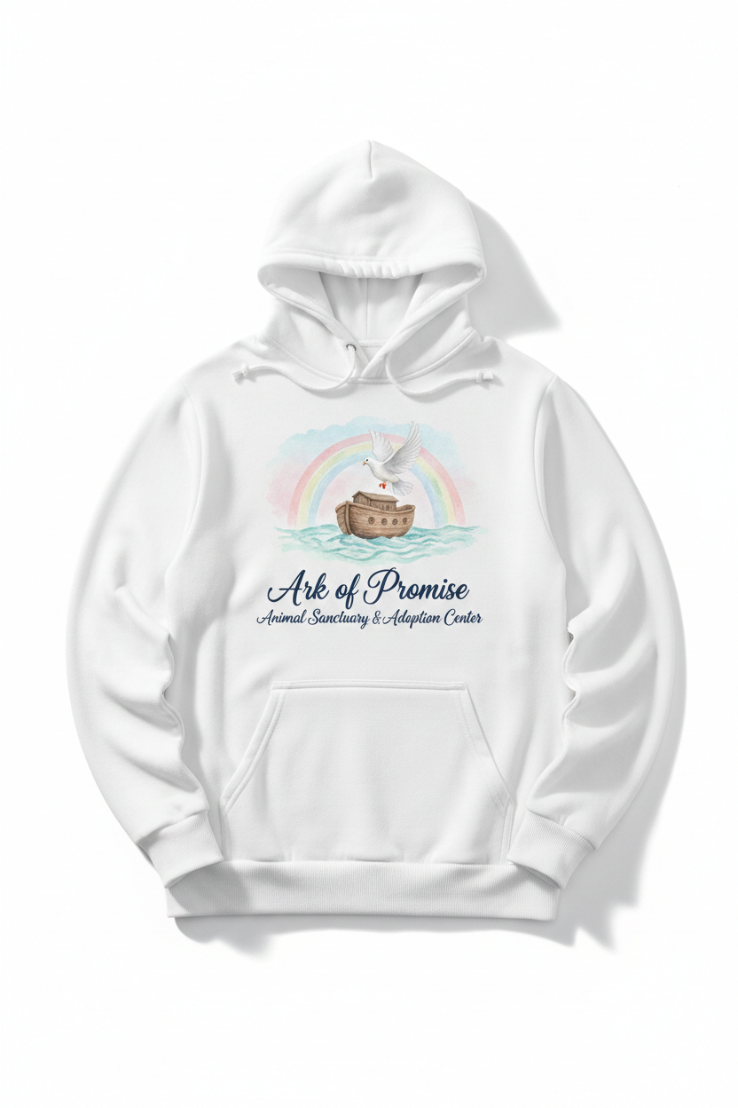 Design 6 - White Hoodie
