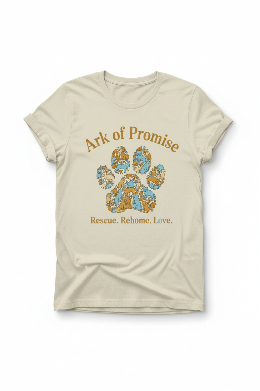 Paw Print Collage Unisex T-Shirt